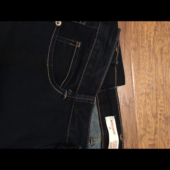 Blue Jean Stretch Capris - Picture 2 of 3